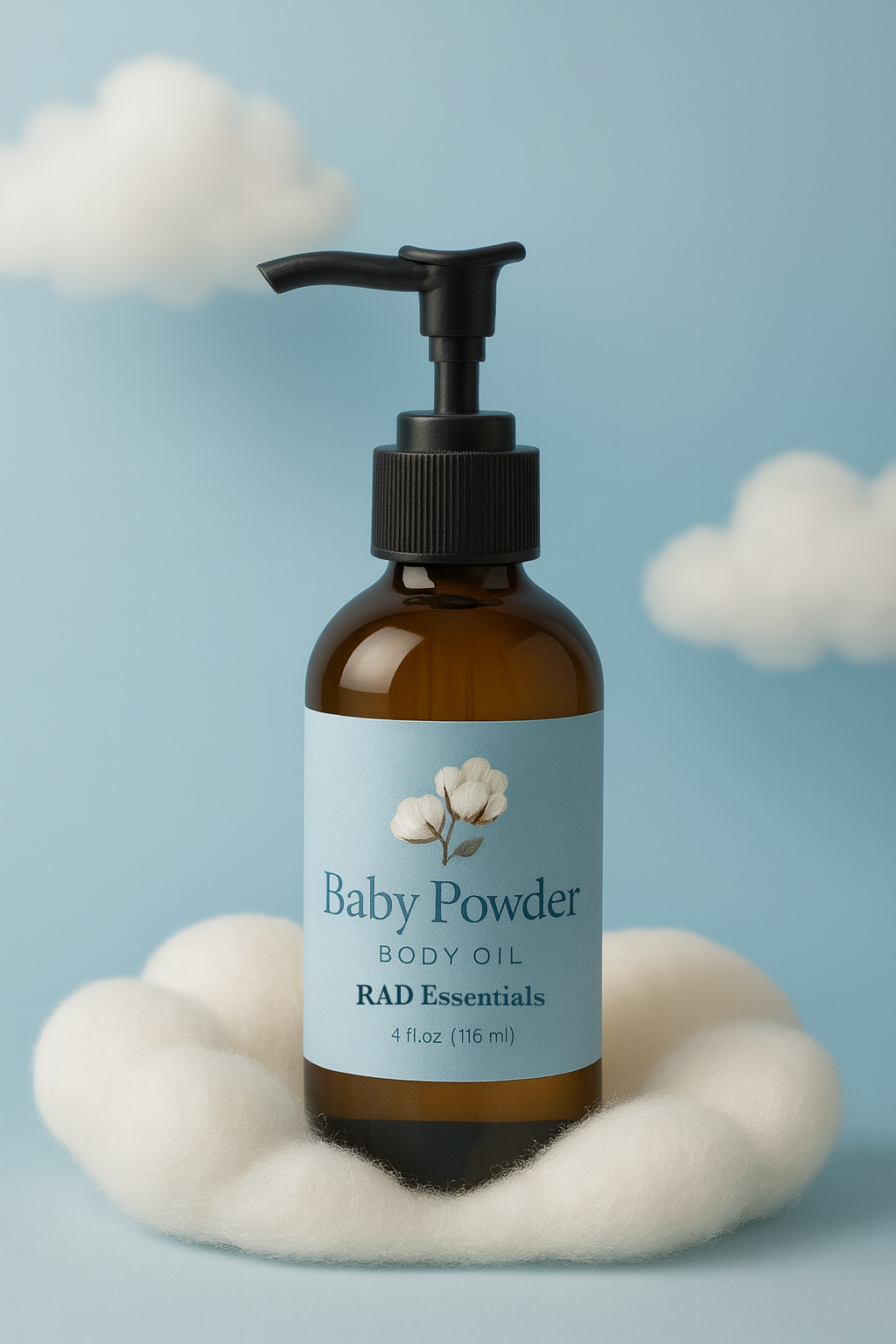 Baby Powder Body Oil